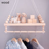 Nordic Wooden Wall Shelf