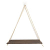 Premium Wood Swing Hanging Rope Shelves