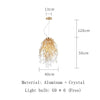 Nordic Luxury Crystal LED Chandelier