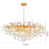 Nordic Luxury Crystal LED Chandelier