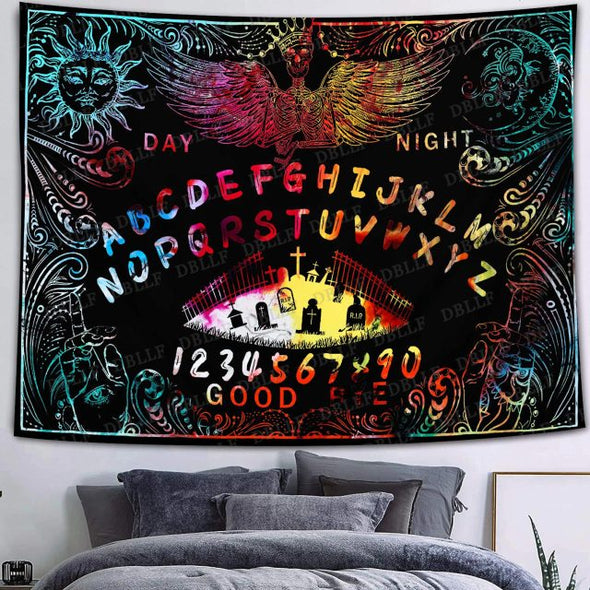 Trippy Colorful Butterfly Wall Hanging