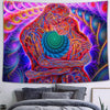 Trippy Colorful Butterfly Wall Hanging