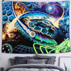 Trippy Colorful Butterfly Wall Hanging