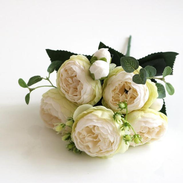 1 bundle Silk Peony bouquet