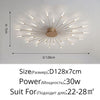 Firework Shaped Modern LED Chandeliers