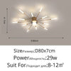 Firework Shaped Modern LED Chandeliers