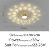 Firework Shaped Modern LED Chandeliers