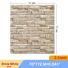 5/10pcs 3D Wall Sticker Brick Pattern