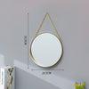 Round Hanging Mirror